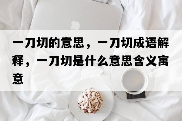 一刀切的意思，一刀切成語解釋，一刀切是什么意思含義寓意
