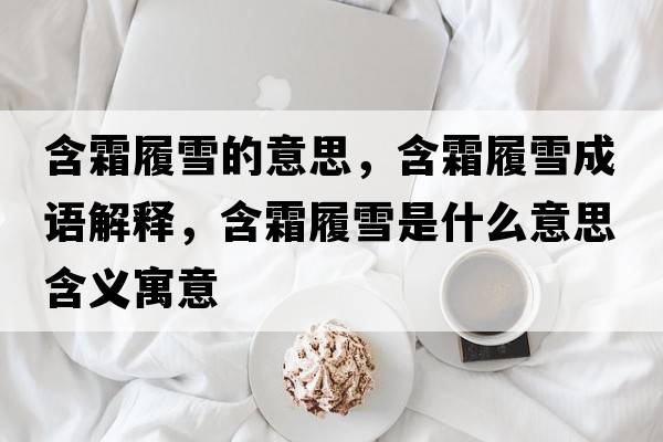 含霜履雪的意思，含霜履雪成語解釋，含霜履雪是什么意思含義寓意