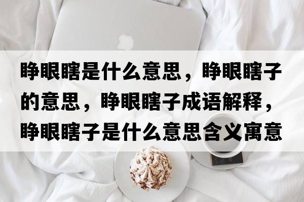 睜眼瞎是什么意思，睜眼瞎子的意思，睜眼瞎子成語解釋，睜眼瞎子是什么意思含義寓意