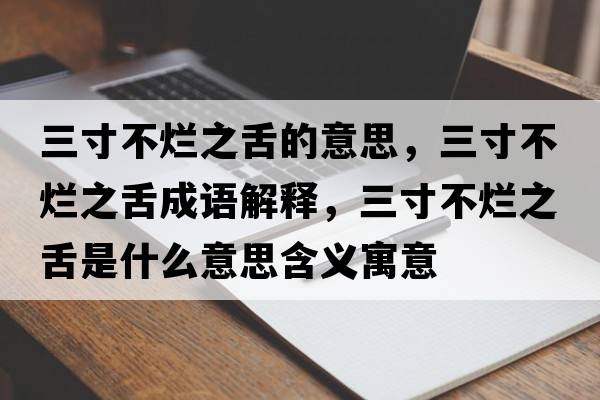 三寸不爛之舌的意思，三寸不爛之舌成語解釋，三寸不爛之舌是什么意思含義寓意