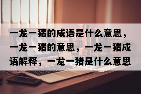 一龍一豬的成語是什么意思，一龍一豬的意思，一龍一豬成語解釋，一龍一豬是什么意思含義寓意