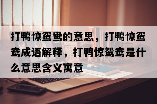 打鴨驚鴛鴦的意思，打鴨驚鴛鴦成語解釋，打鴨驚鴛鴦是什么意思含義寓意