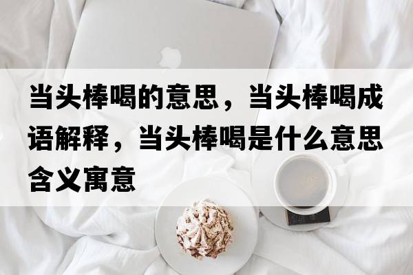 當頭棒喝的意思，當頭棒喝成語解釋，當頭棒喝是什么意思含義寓意