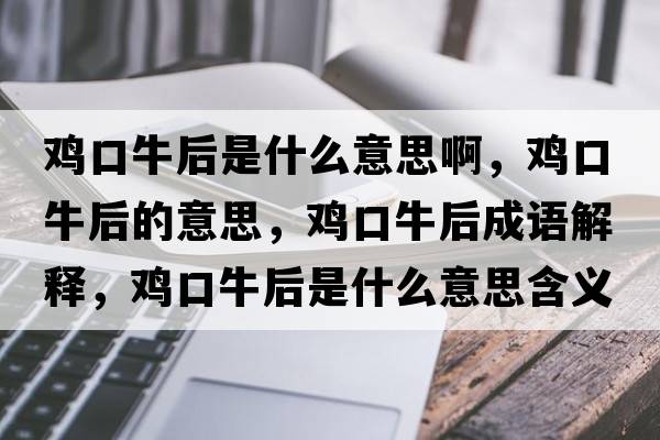 雞口牛后是什么意思啊，雞口牛后的意思，雞口牛后成語解釋，雞口牛后是什么意思含義寓意