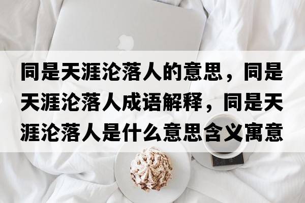 同是天涯淪落人的意思，同是天涯淪落人成語解釋，同是天涯淪落人是什么意思含義寓意