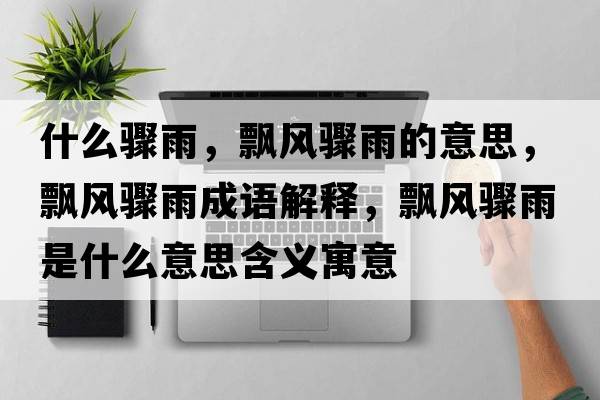 什么驟雨，飄風(fēng)驟雨的意思，飄風(fēng)驟雨成語解釋，飄風(fēng)驟雨是什么意思含義寓意