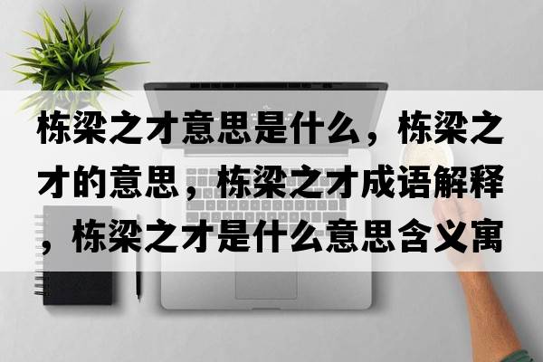 棟梁之才意思是什么，棟梁之才的意思，棟梁之才成語解釋，棟梁之才是什么意思含義寓意