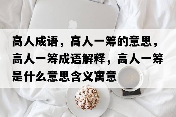 高人成語，高人一籌的意思，高人一籌成語解釋，高人一籌是什么意思含義寓意