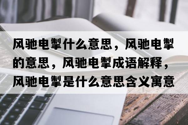 風馳電掣什么意思，風馳電掣的意思，風馳電掣成語解釋，風馳電掣是什么意思含義寓意