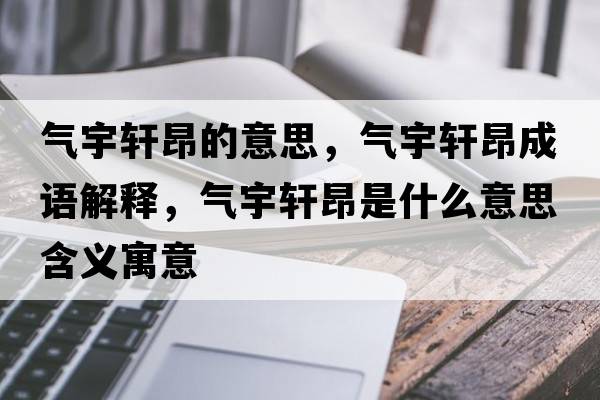 氣宇軒昂的意思，氣宇軒昂成語(yǔ)解釋，氣宇軒昂是什么意思含義寓意