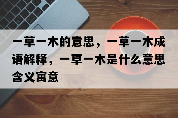 一草一木的意思，一草一木成語解釋，一草一木是什么意思含義寓意