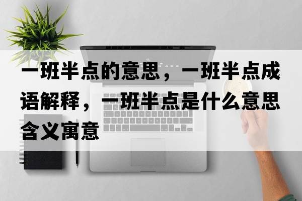 一班半點(diǎn)的意思，一班半點(diǎn)成語(yǔ)解釋，一班半點(diǎn)是什么意思含義寓意