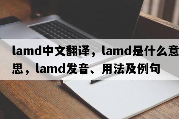 lamd中文翻譯，lamd是什么意思，lamd發(fā)音、用法及例句