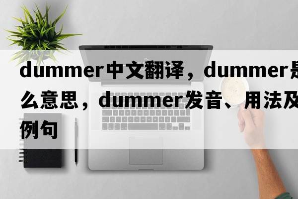 Dummer中文翻譯，Dummer是什么意思，Dummer發(fā)音、用法及例句