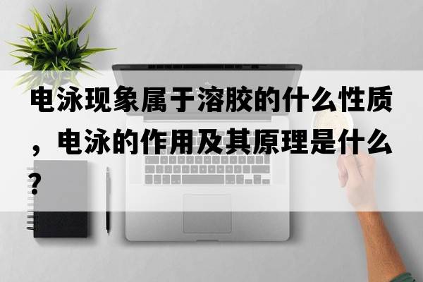 電泳現(xiàn)象屬于溶膠的什么性質(zhì)，電泳的作用及其原理是什么？