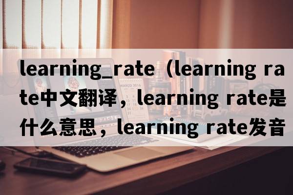 learning_rate（learning rate中文翻譯，learning rate是什么意思，learning rate發(fā)音、用法及例句）