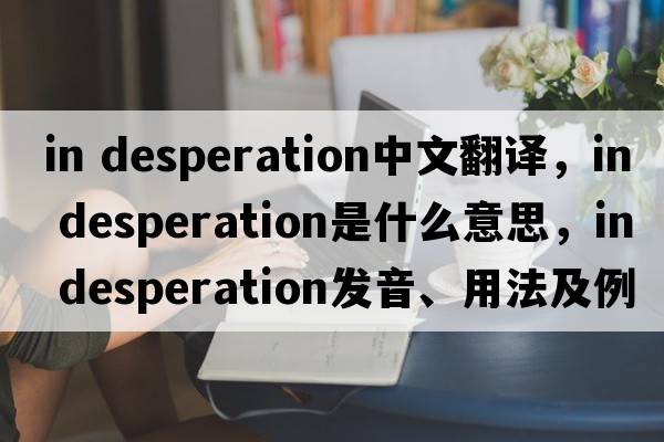 in desperation中文翻譯，in desperation是什么意思，in desperation發(fā)音、用法及例句