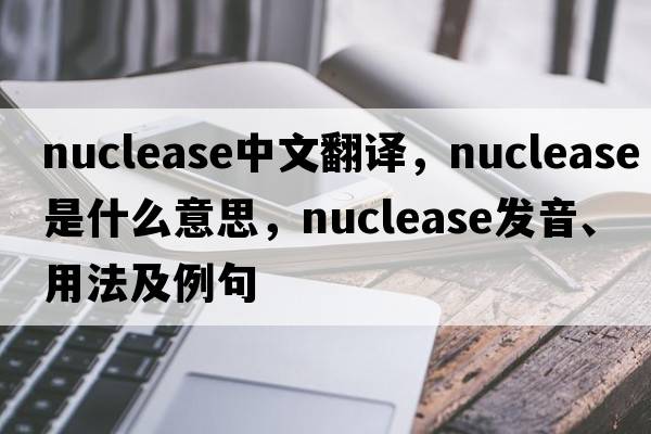 nuclease中文翻譯，nuclease是什么意思，nuclease發(fā)音、用法及例句