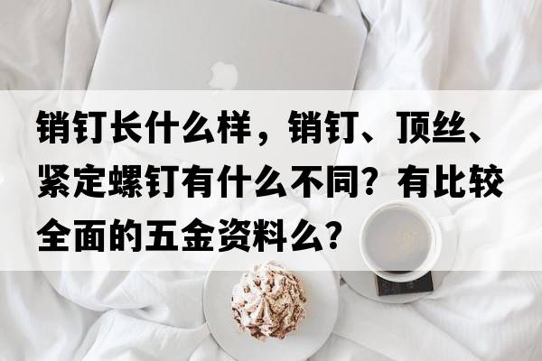 銷釘長什么樣，銷釘、頂絲、緊定螺釘有什么不同？有比較全面的五金資料么？