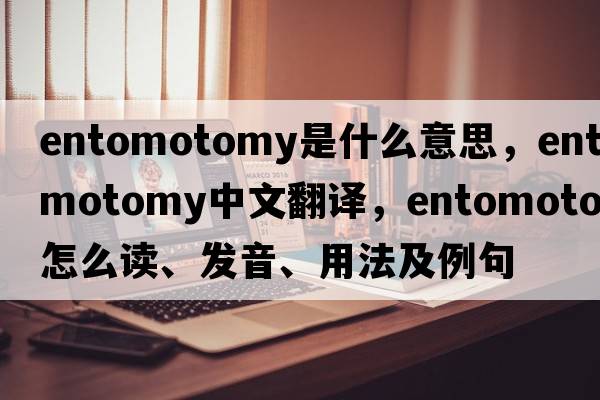 entomotomy是什么意思，entomotomy中文翻譯，entomotomy怎么讀、發(fā)音、用法及例句