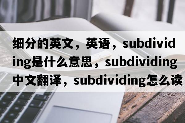 細(xì)分的英文，英語，subdividing是什么意思，subdividing中文翻譯，subdividing怎么讀、發(fā)音、用法及例句