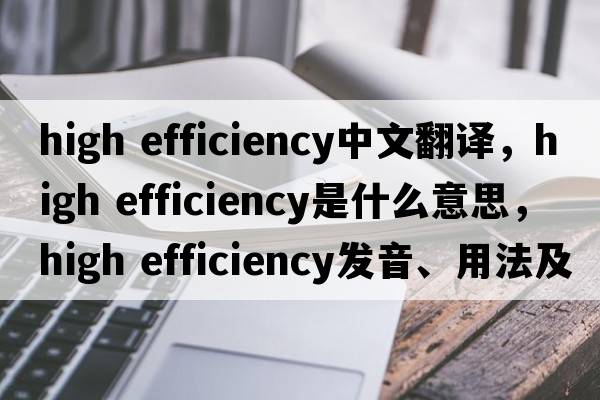 high efficiency中文翻譯，high efficiency是什么意思，high efficiency發(fā)音、用法及例句