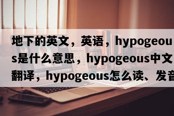 地下的英文，英語，hypogeous是什么意思，hypogeous中文翻譯，hypogeous怎么讀、發(fā)音、用法及例句