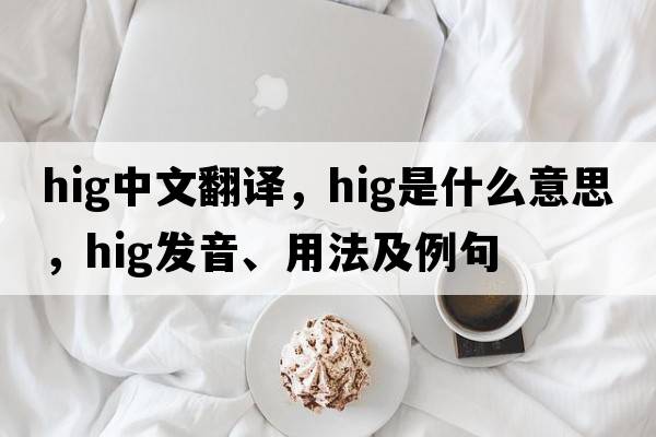 hig中文翻譯，hig是什么意思，hig發(fā)音、用法及例句
