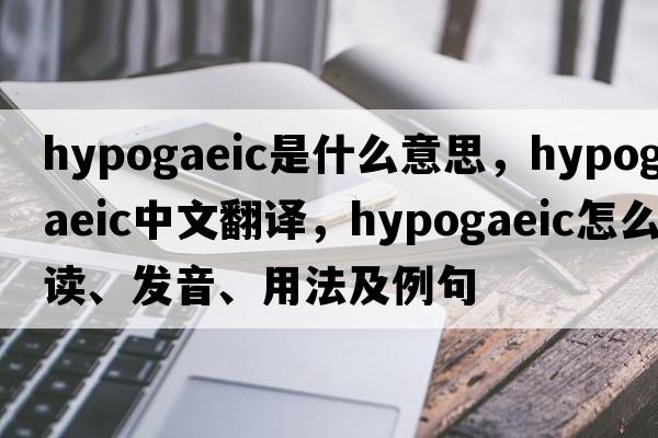 hypogaeic是什么意思，hypogaeic中文翻譯，hypogaeic怎么讀、發(fā)音、用法及例句