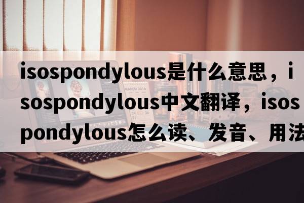 isospondylous是什么意思，isospondylous中文翻譯，isospondylous怎么讀、發(fā)音、用法及例句