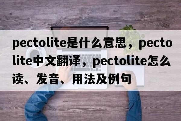 pectolite是什么意思，pectolite中文翻譯，pectolite怎么讀、發(fā)音、用法及例句