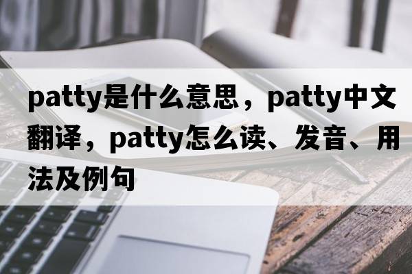 patty是什么意思，patty中文翻譯，patty怎么讀、發(fā)音、用法及例句