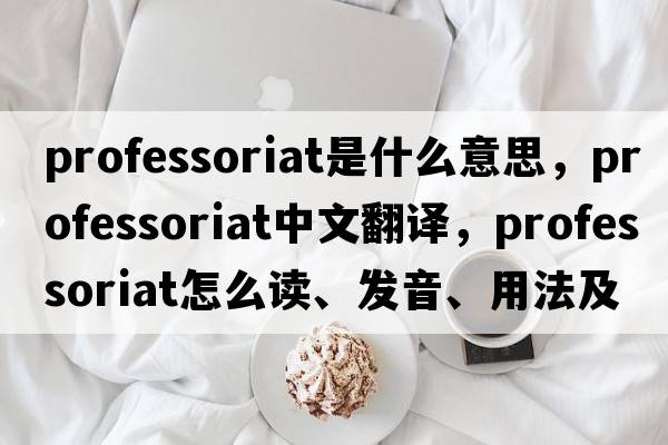 professoriat是什么意思，professoriat中文翻譯，professoriat怎么讀、發(fā)音、用法及例句