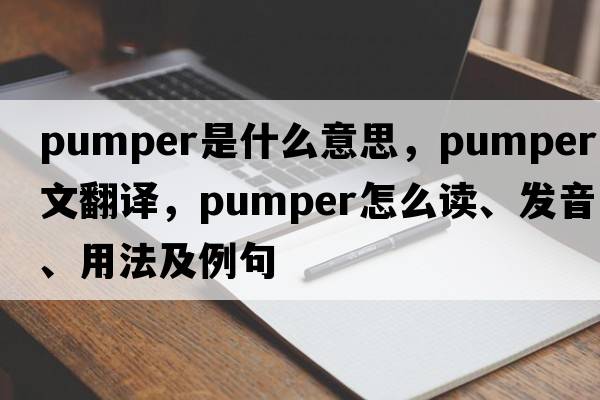 pumper是什么意思，pumper中文翻譯，pumper怎么讀、發(fā)音、用法及例句