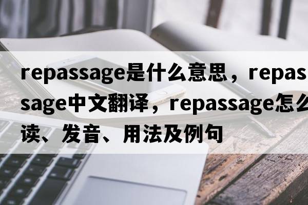 repassage是什么意思，repassage中文翻譯，repassage怎么讀、發(fā)音、用法及例句