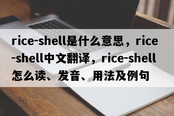 rice-shell是什么意思，rice-shell中文翻譯，rice-shell怎么讀、發(fā)音、用法及例句