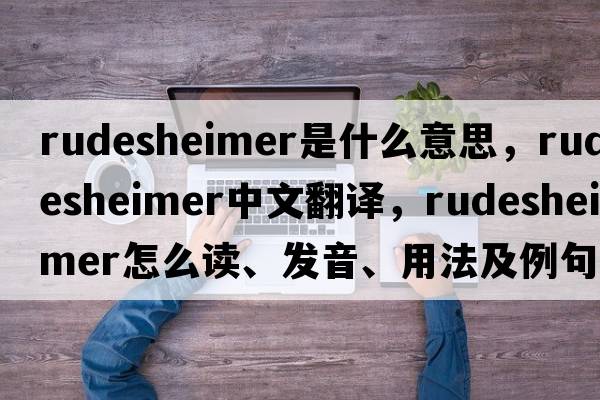 Rudesheimer是什么意思，Rudesheimer中文翻譯，Rudesheimer怎么讀、發(fā)音、用法及例句