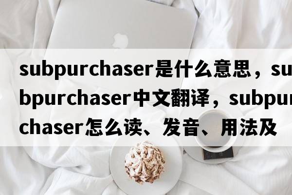 subpurchaser是什么意思，subpurchaser中文翻譯，subpurchaser怎么讀、發(fā)音、用法及例句