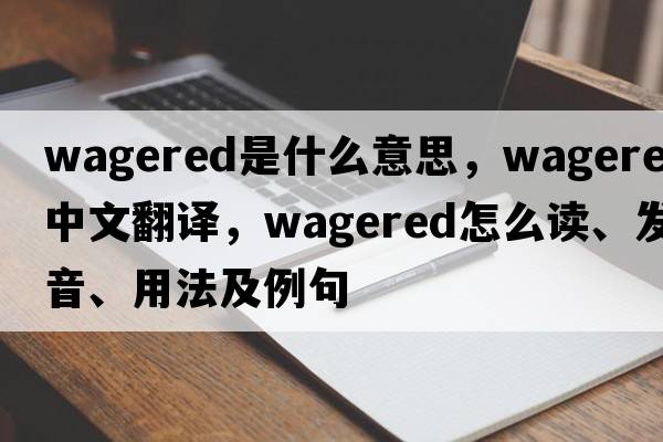 wagered是什么意思，wagered中文翻譯，wagered怎么讀、發(fā)音、用法及例句