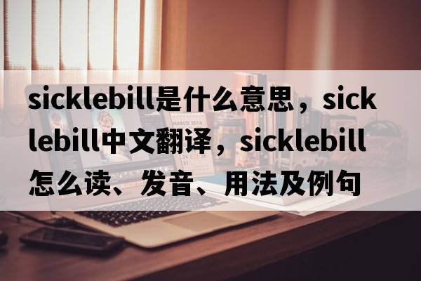 sicklebill是什么意思，sicklebill中文翻譯，sicklebill怎么讀、發(fā)音、用法及例句