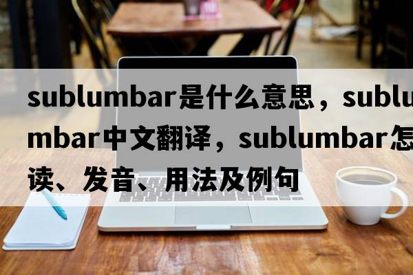 sublumbar是什么意思，sublumbar中文翻譯，sublumbar怎么讀、發(fā)音、用法及例句