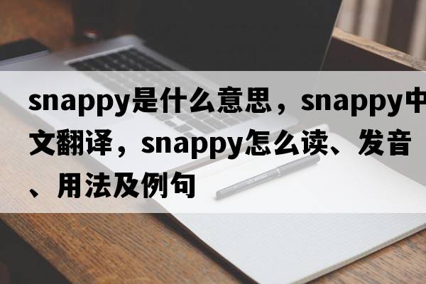 snappy是什么意思，snappy中文翻譯，snappy怎么讀、發(fā)音、用法及例句