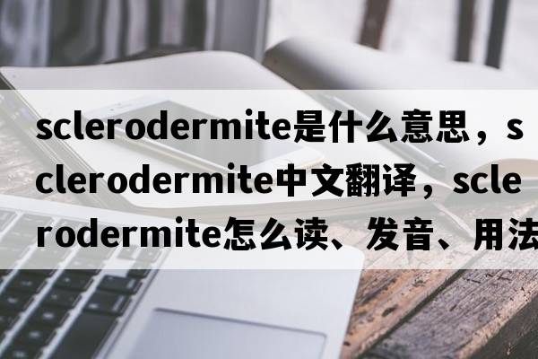 sclerodermite是什么意思，sclerodermite中文翻譯，sclerodermite怎么讀、發(fā)音、用法及例句