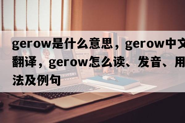 Gerow是什么意思，Gerow中文翻譯，Gerow怎么讀、發(fā)音、用法及例句