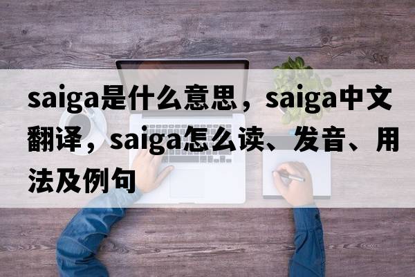 saiga是什么意思，saiga中文翻譯，saiga怎么讀、發(fā)音、用法及例句