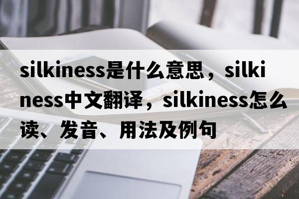 silkiness是什么意思，silkiness中文翻譯，silkiness怎么讀、發(fā)音、用法及例句