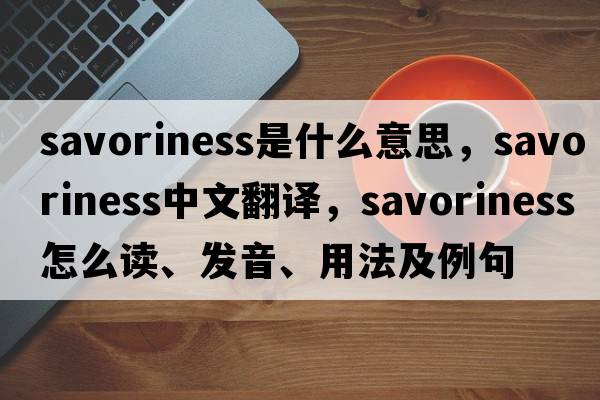 savoriness是什么意思，savoriness中文翻譯，savoriness怎么讀、發(fā)音、用法及例句