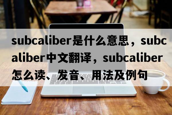 subcaliber是什么意思，subcaliber中文翻譯，subcaliber怎么讀、發(fā)音、用法及例句