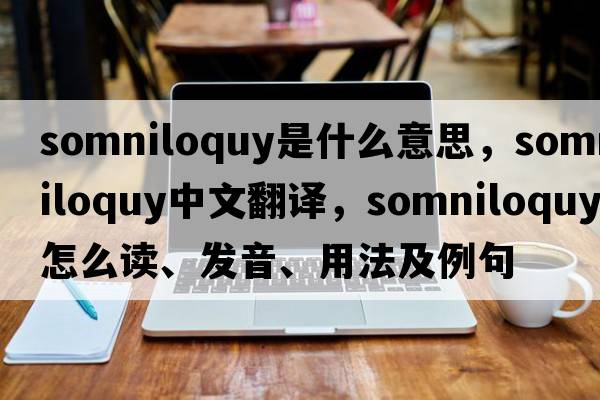 somniloquy是什么意思，somniloquy中文翻譯，somniloquy怎么讀、發(fā)音、用法及例句