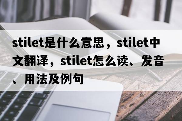 stilet是什么意思，stilet中文翻譯，stilet怎么讀、發(fā)音、用法及例句